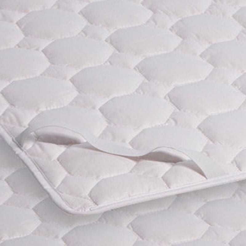 Наматрасник 2-спальный Johann Hefel Pure Cotton 200x220см, цвет белый