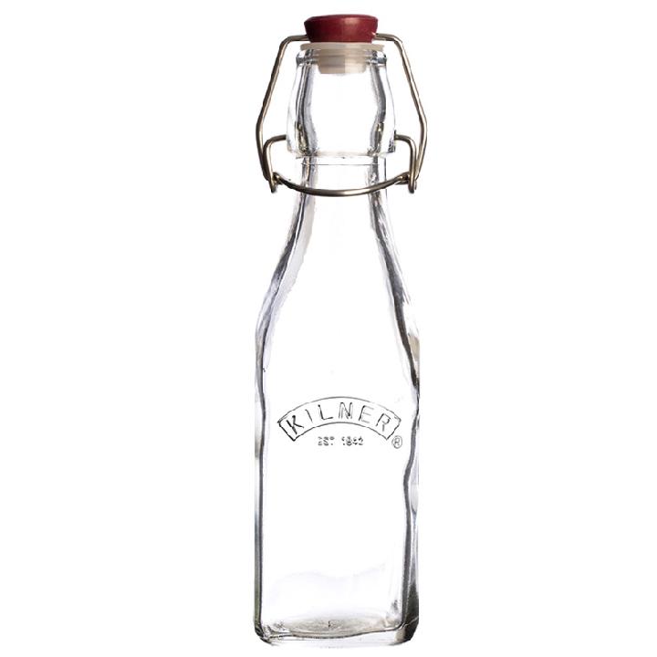 Бутылка Clip Top квадратная 250 мл