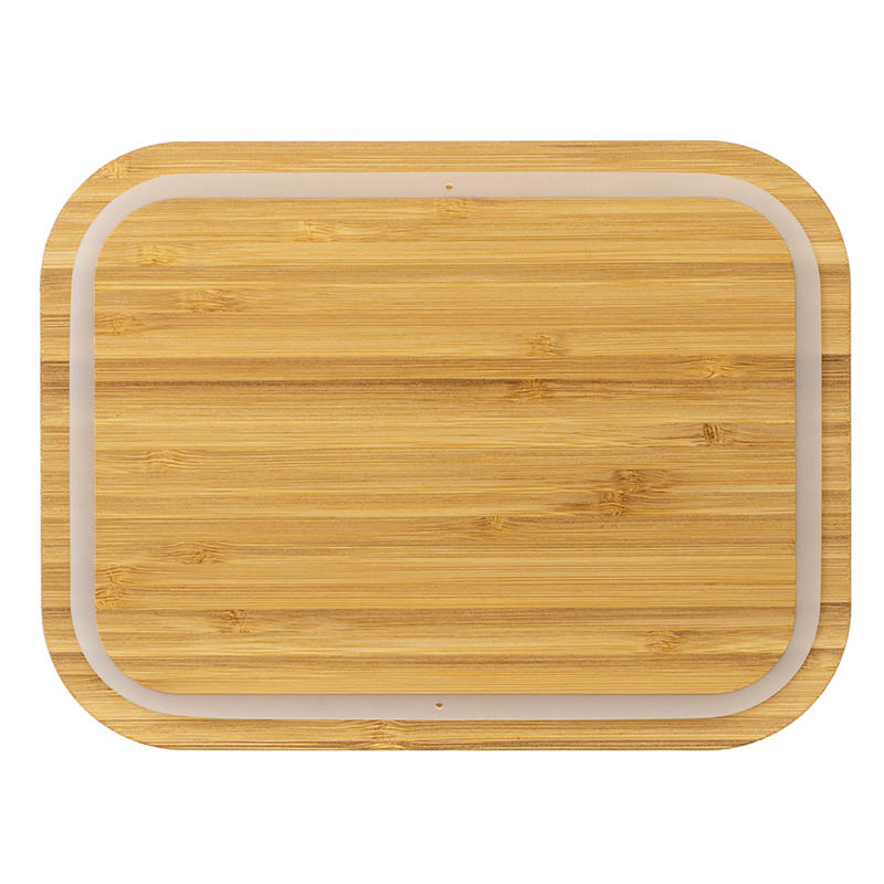 Набор контейнеров для запекания и хранения Smart Solutions Eco Store с крышками из бамбука, 3шт