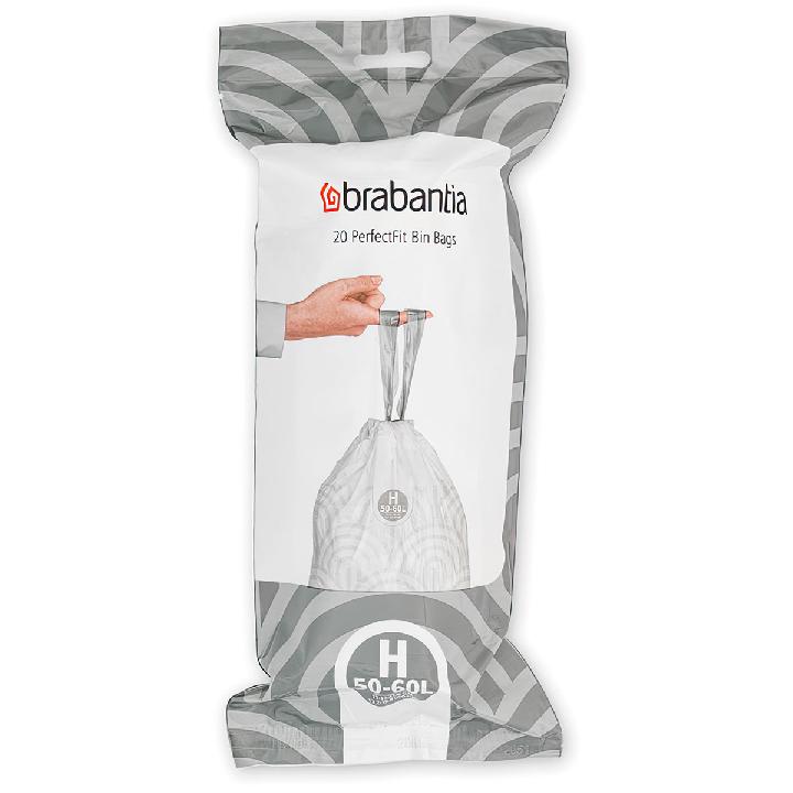 Пакет пластиковый Brabantia PerfectFit H 60л 20шт