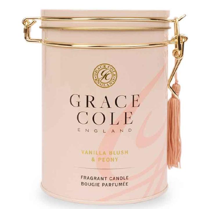 Свеча ароматическая Grace Cole Vanilla Blush & Peony