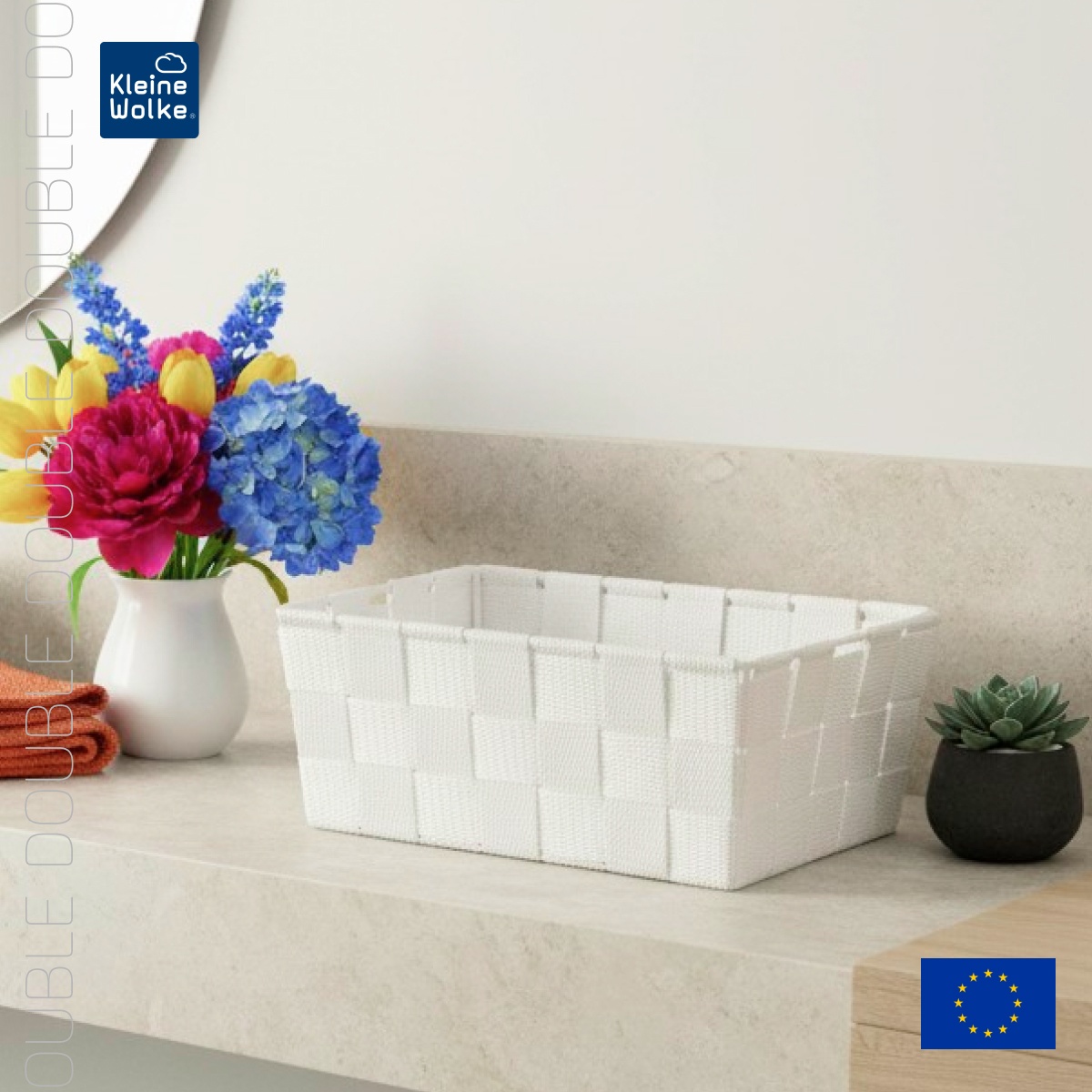 Корзина для хранения Kleine Wolke Chico 22x7x14см