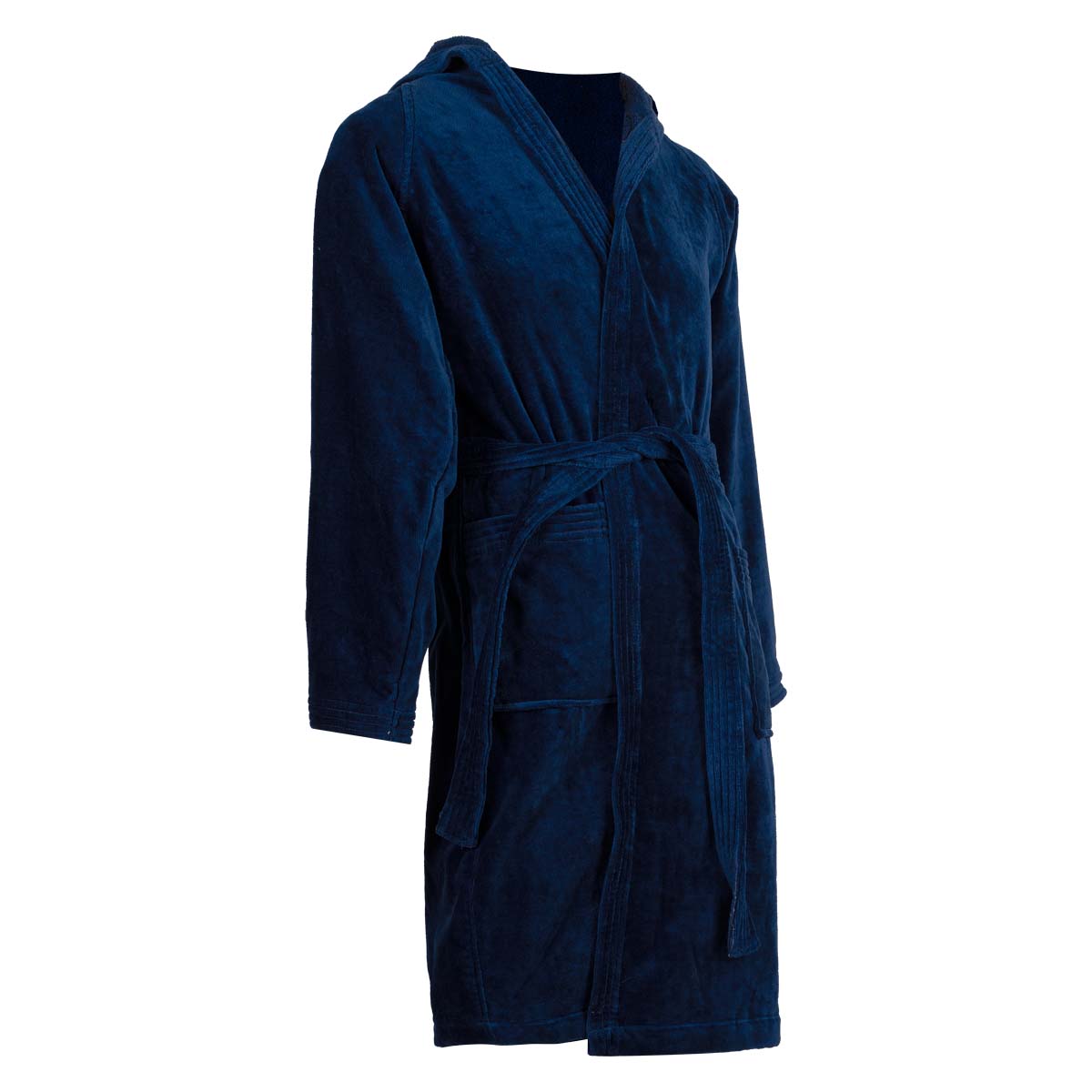 Халат женский Casa Lusso размер XL, темно-синий