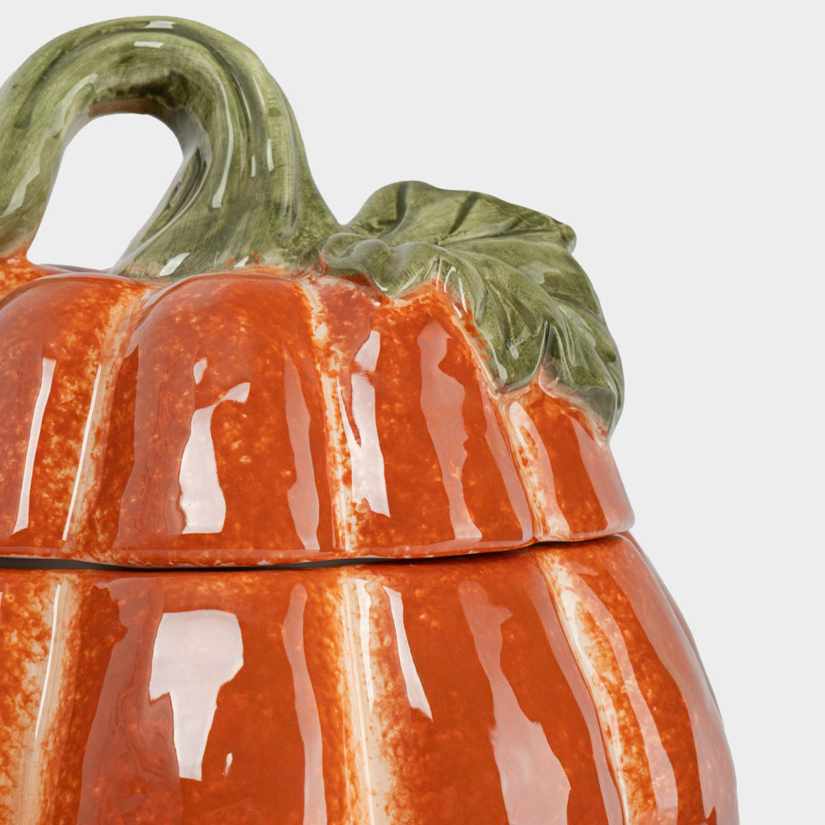 Емкость для хранения Anna Lafarg Bright Pumpkin Тыква с листом