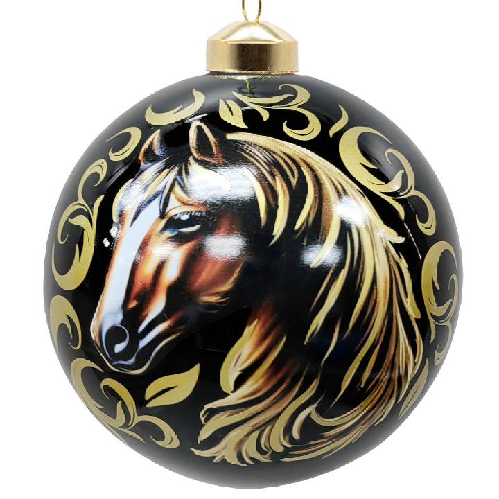 Новогоднее подвесное украшение Magic Time Символ года, цвет черный