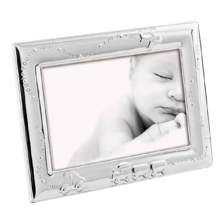 Фоторамка Mascagni Silver с кристаллами 10x15см