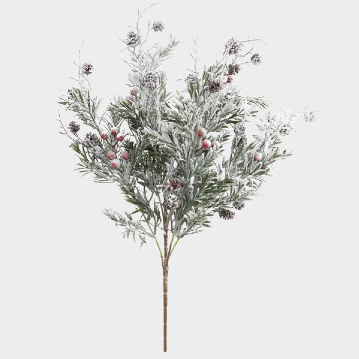 Ветка декоративная Anna Lafarg Зимние Олени 50см