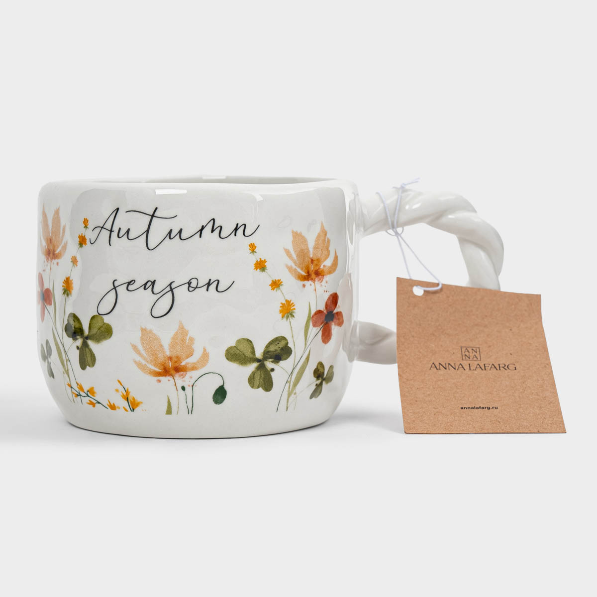 Кружка Anna Lafarg Autumn Motifs Цветы и листья