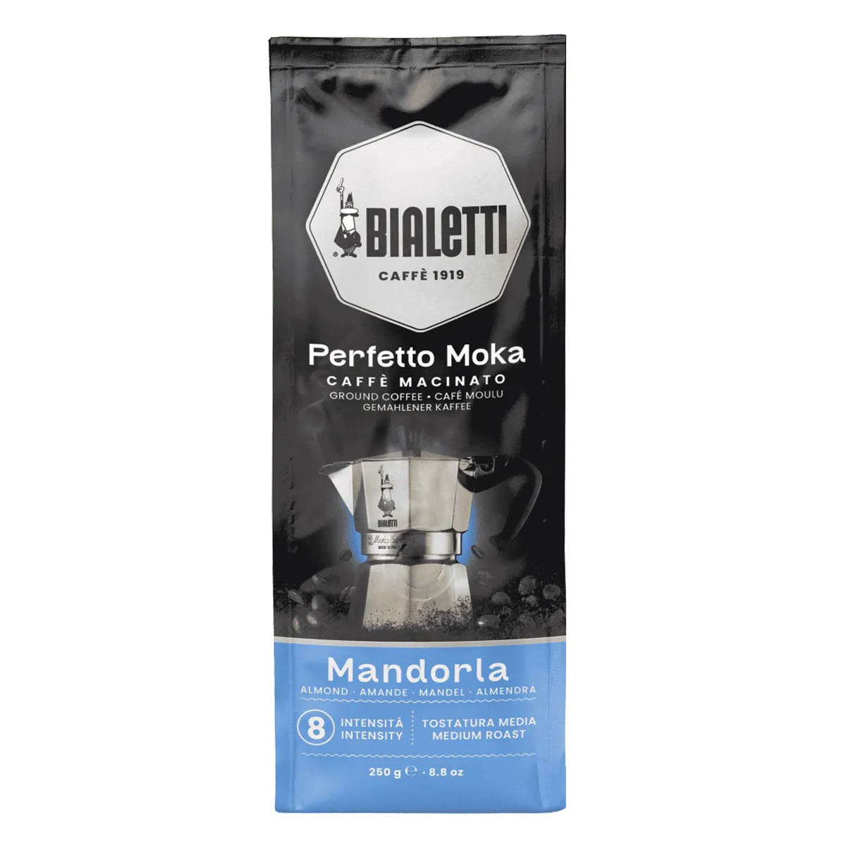 Кофе молотый Bialetti Perfetto со вкусом Миндаля 250г