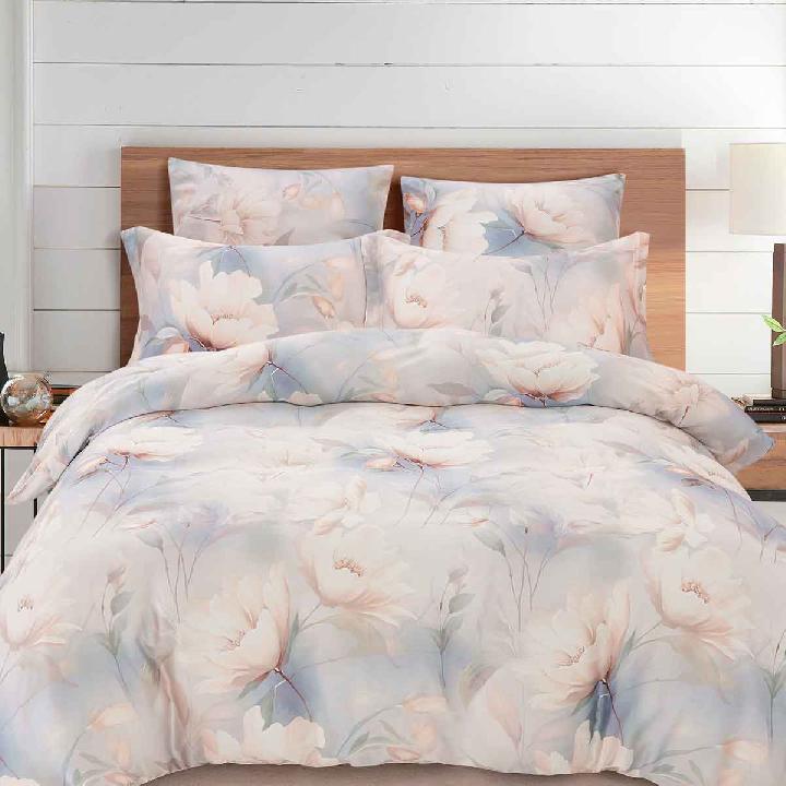 Комплект постельного белья 1,5-спальный Pappel Big Flowers