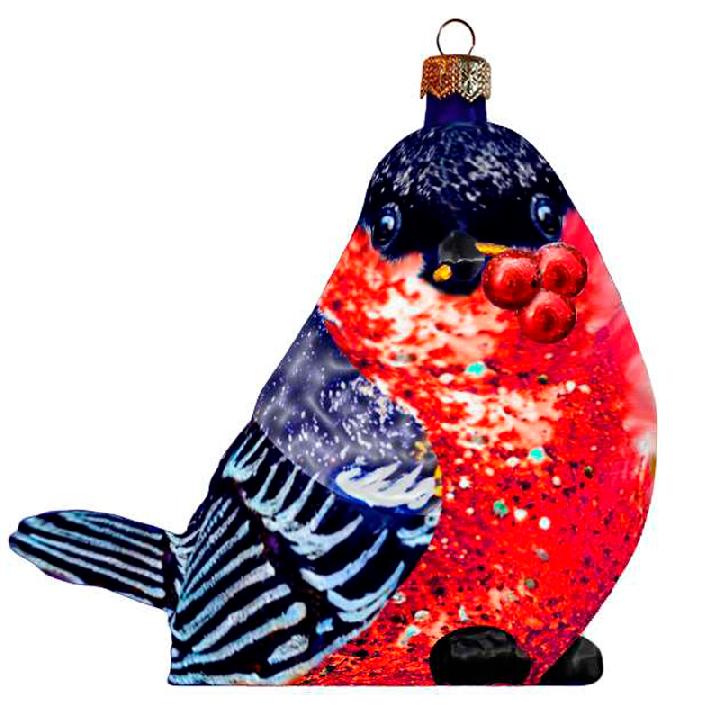 Елочное украшение Коломеев Снегирь