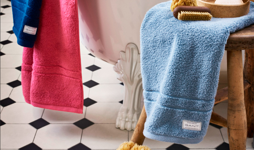 Новинки текстиля для ванной Gant Home Новинки текстиля для ванной Gant Home