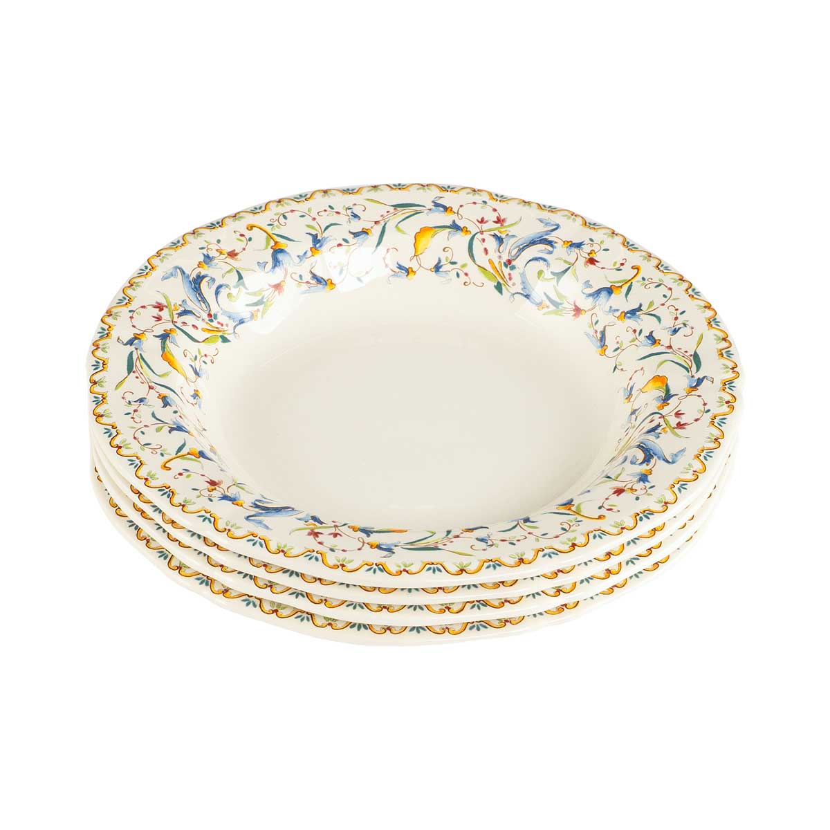 Набор тарелок суповых 23см Gien Toscana, 4шт