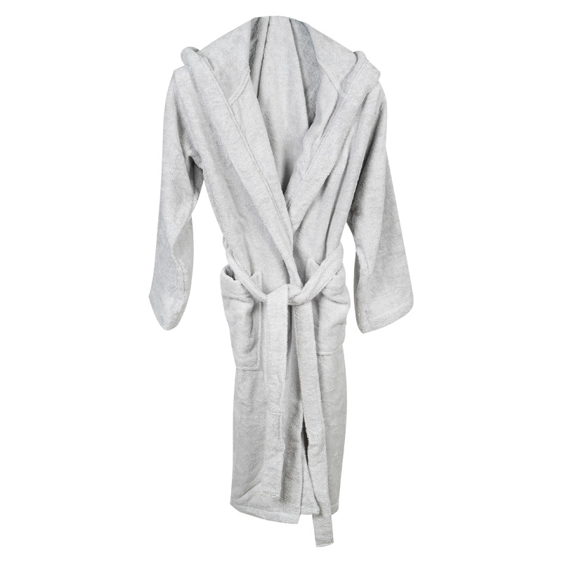 Халат махровый Cogal Top Red размер M, цвет серый