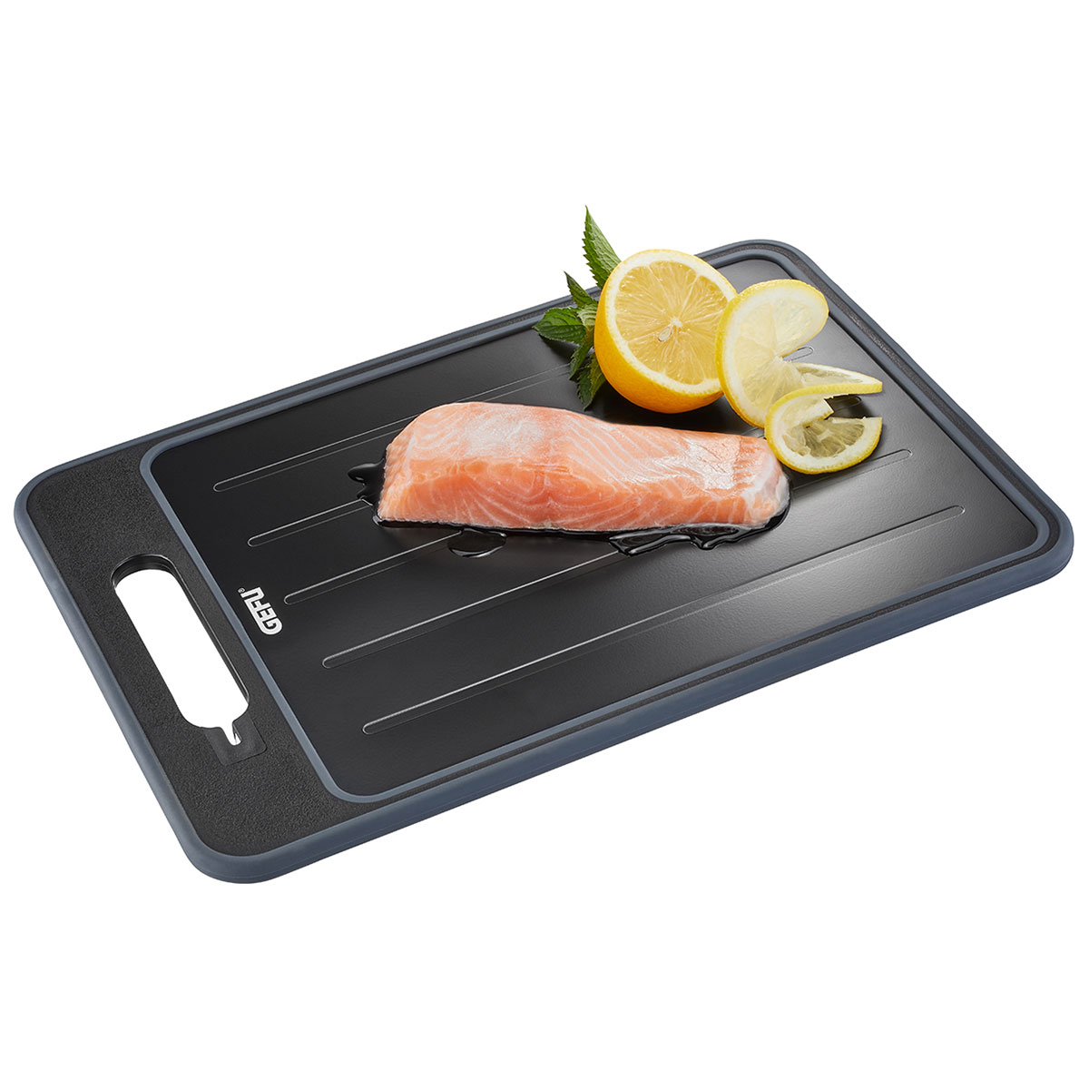 Доска для быстрой разморозки продуктов Gefu Cut Pro с точилкой для ножей