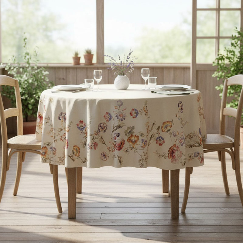 Скатерть круглая Pappel Rachel 180см