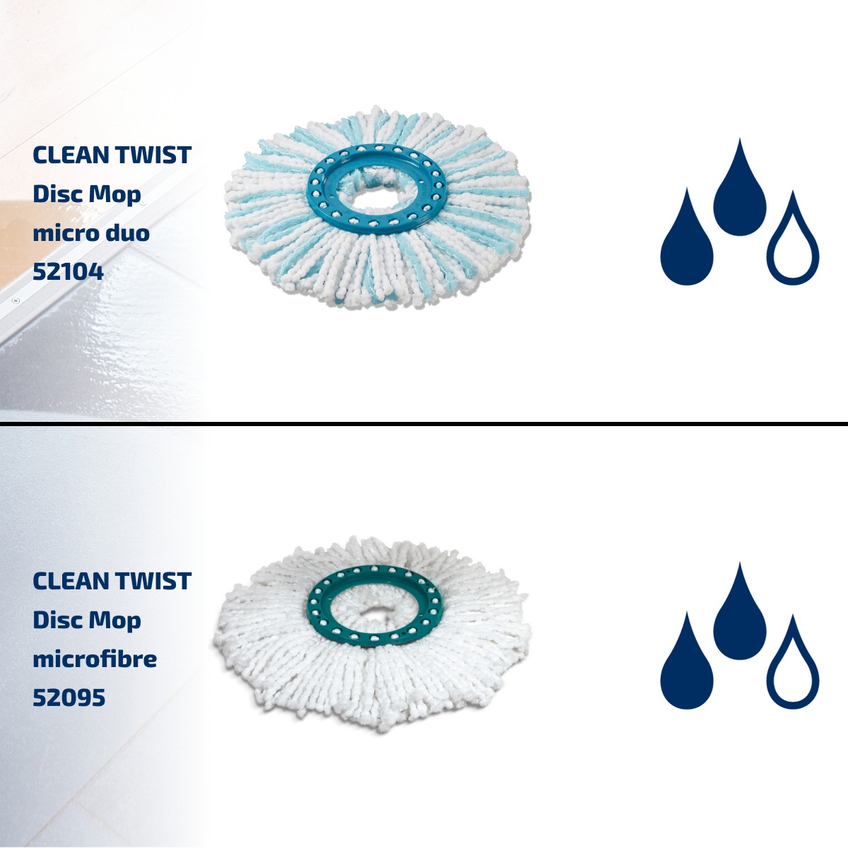 Набор для уборки Leifheit Clean Twist швабра и ведро с отжимом