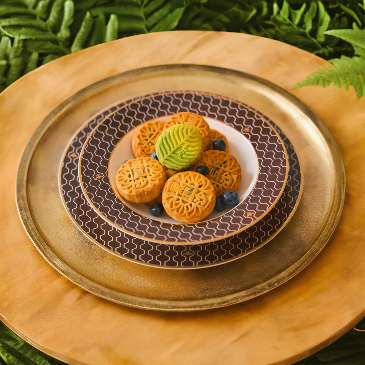 Тарелка суповая Domique To Bee or Not, цвет темно-коричневый