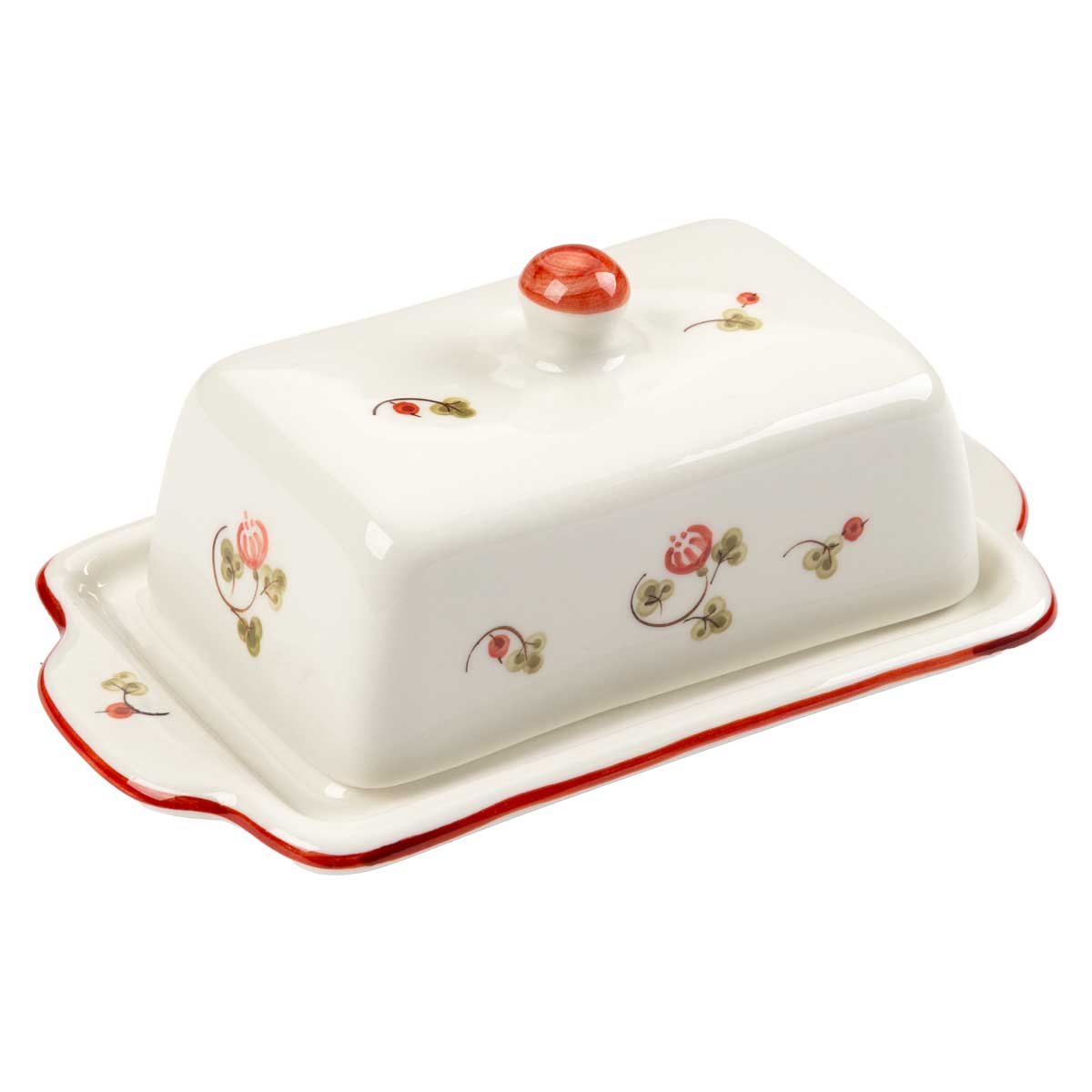 Масленка Дымов Керамика Шиповник