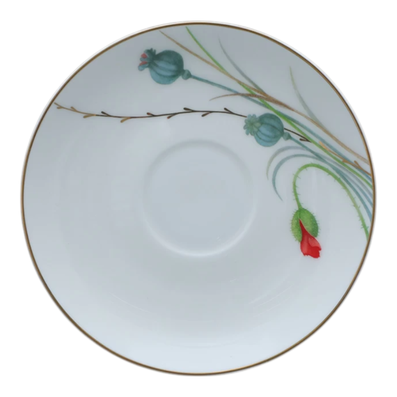 Пара чайная Императорский фарфоровый завод Маки