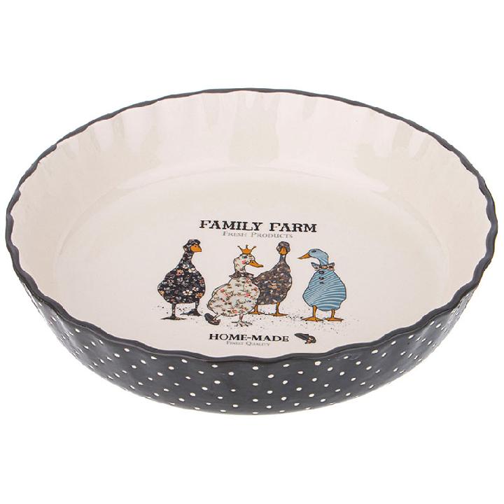 Форма для выпечки Agness Family farm 27,5x27,5x6см