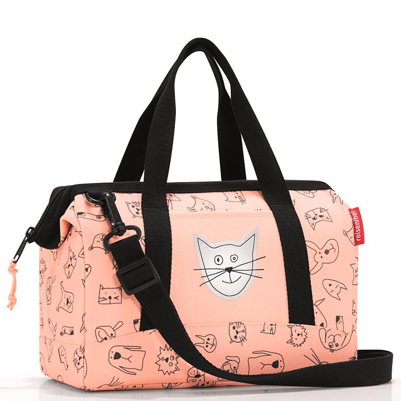 

Сумка детская Reisenthel Allrounder XS cats and dogs rose, Розовый