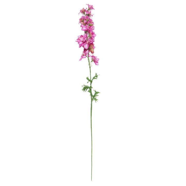 Искусственные цветы Silk-ka Дельфиниум 79см, розовый