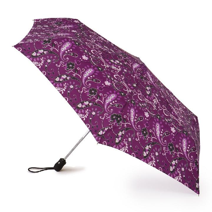 Зонт женский Fulton WhirlyPaisley купол 93см, фиолетовый