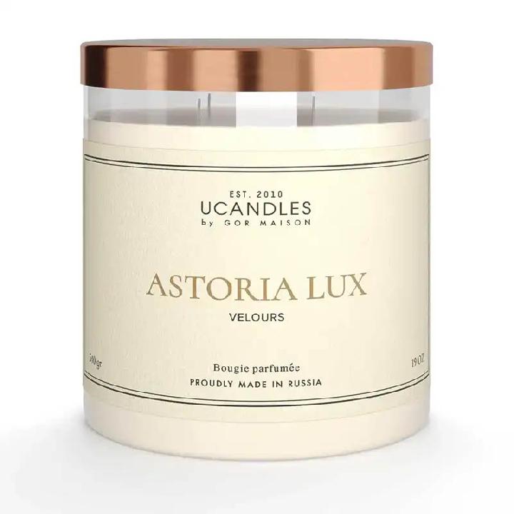 Свеча ароматическая Ucandles by Gor Maison Astoria Lux
