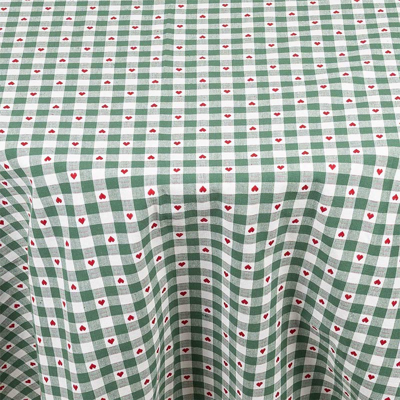 Скатерть круглая Andrea Fontebasso Textile Green Chalet 170см