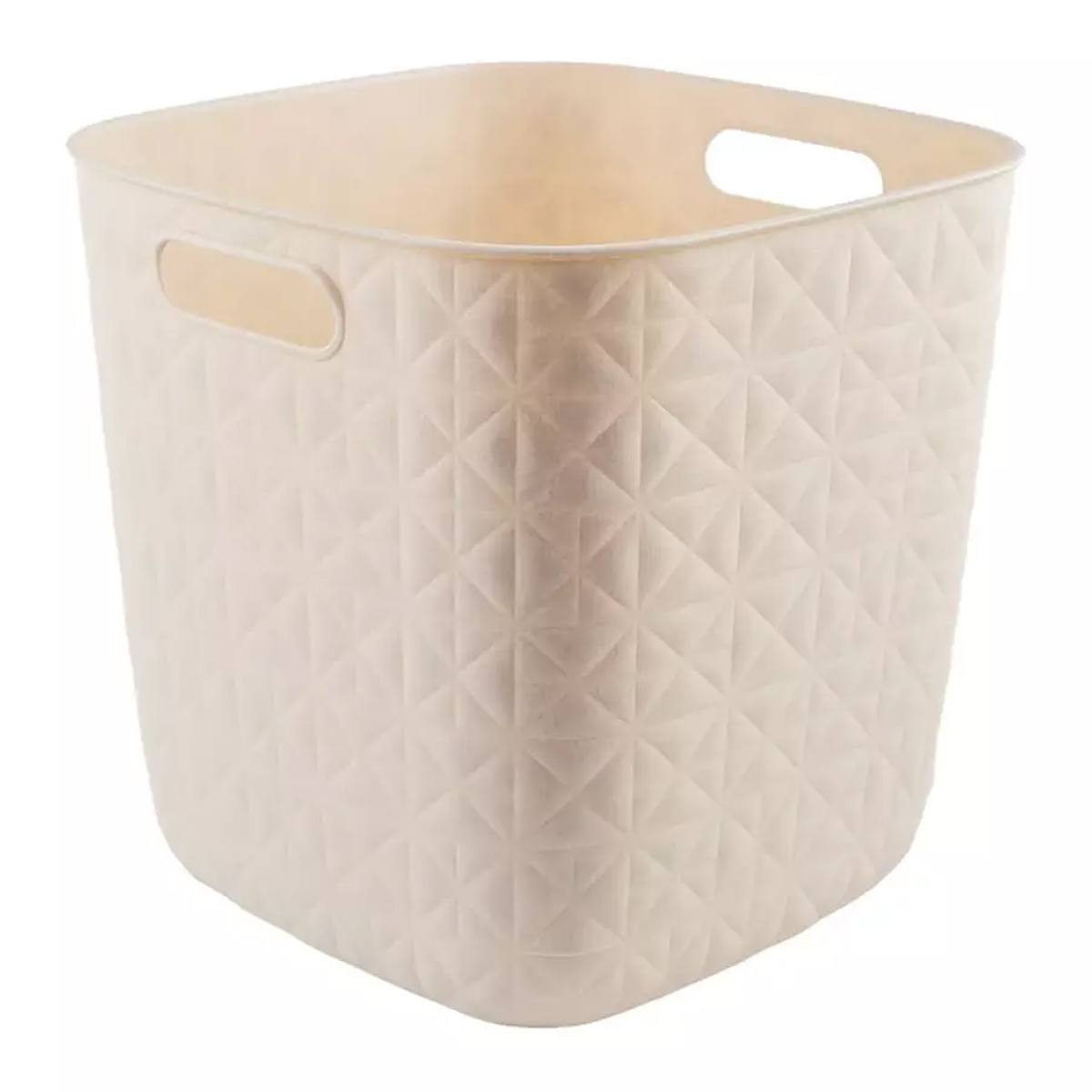 Корзинка квадратная Curver Softex 15л, цвет бежевый