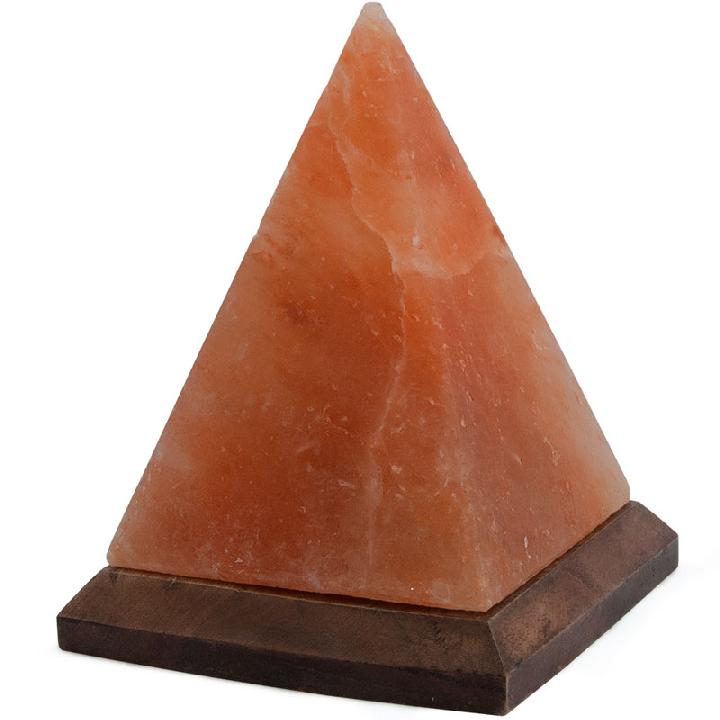 Соляной светильник STAY GOLD лампа Пирамида малая