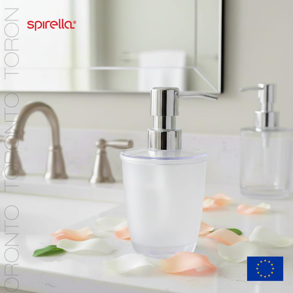Дозатор для жидкого мыла Spirella Toronto, белый