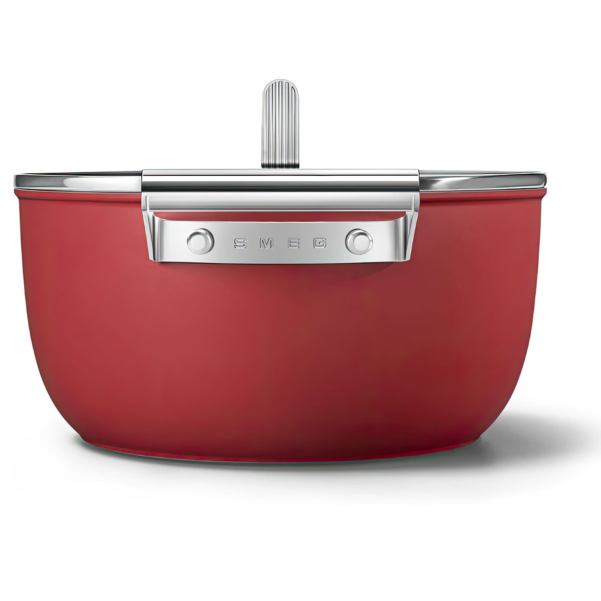 Кастрюля Smeg 50’s Style 24см, red