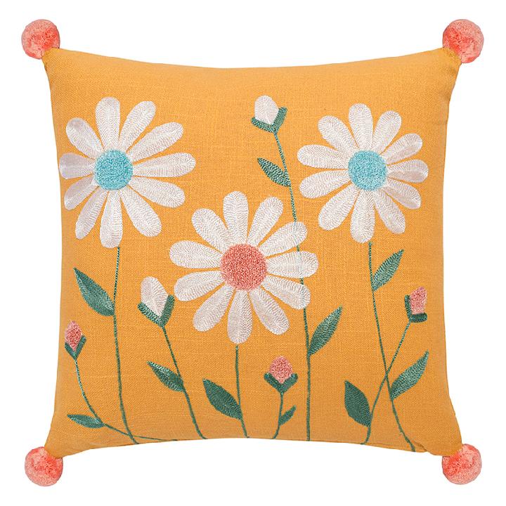 Подушка декоративная Tkano Easter Essential Spring daisies