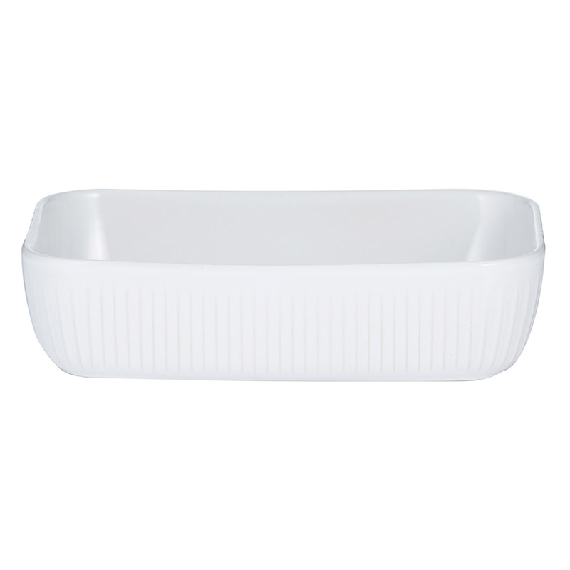 

Блюдо для запекания прямоугольное Mason Cash Linear, Белый