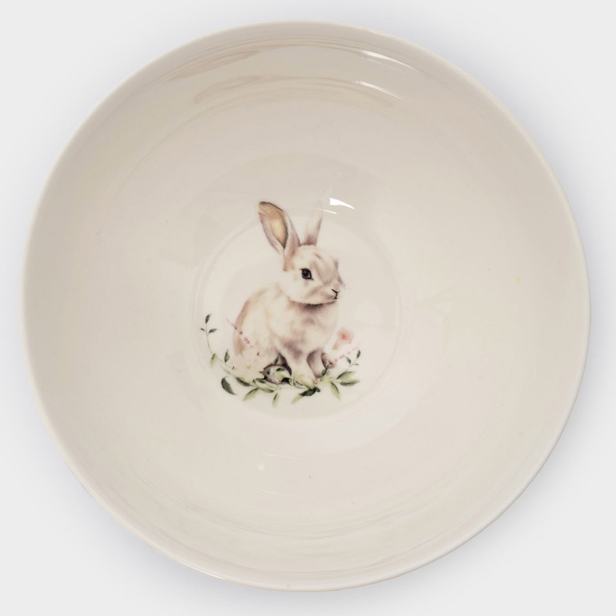 Салатник Anna Lafarg Пасха Золотая Кролик в цветах