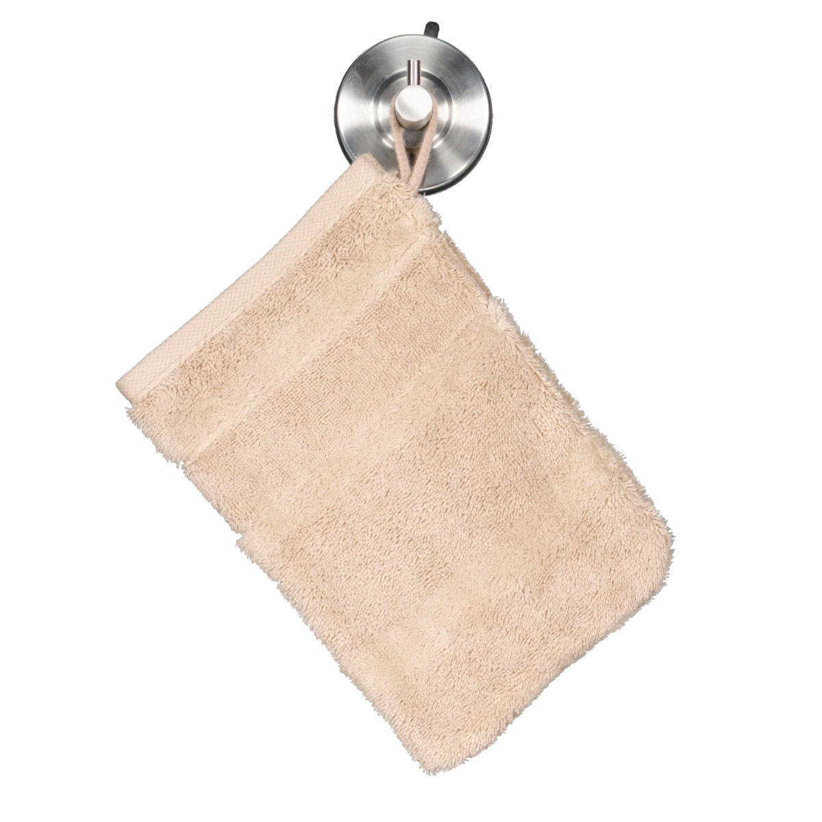 Полотенце махровое Cawo Noblesse 80x160см, цвет бежевый