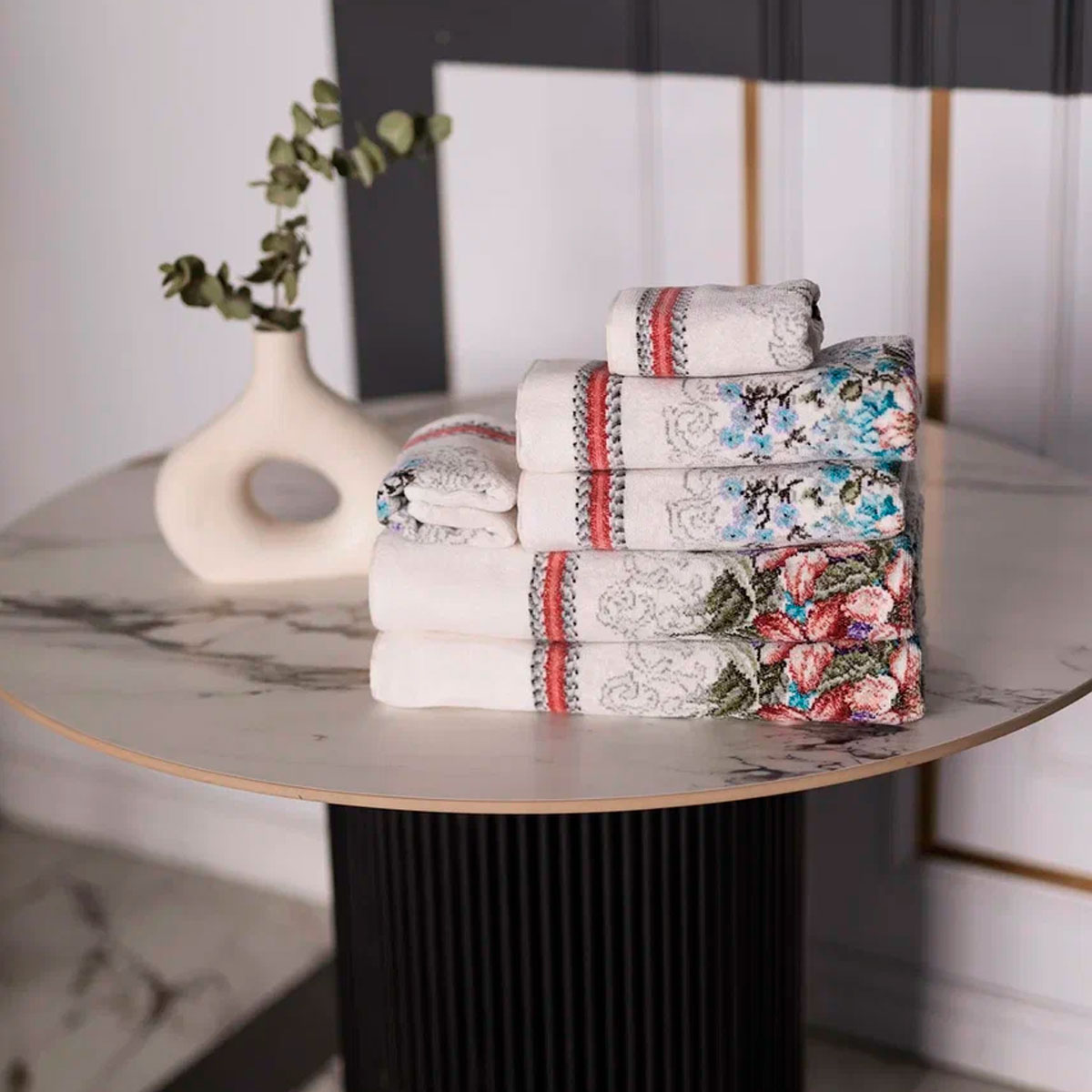 Полотенце Feiler Josephine 75x150см, цвет розовый