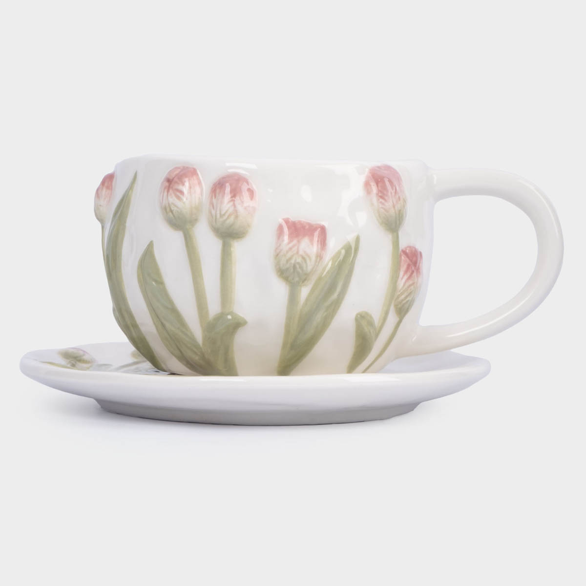 Пара чайная Anna Lafarg Тюльпаны