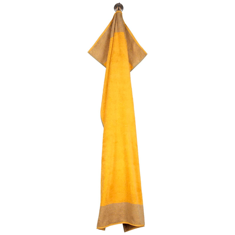 Полотенце махровое Cawo Two-Tone 50x100см, цвет желтый