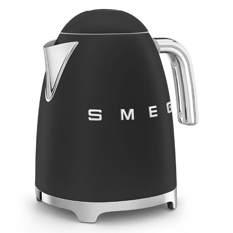 Чайник электрический Smeg 50’s Style, черный матовый
