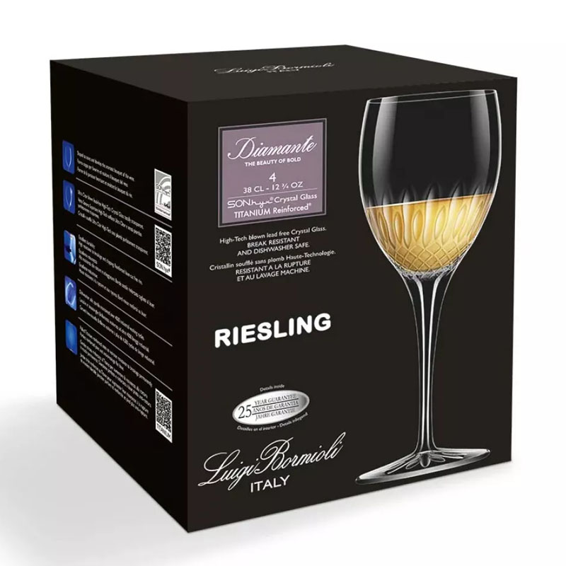 Набор бокалов для белых вин Luigi Bormioli Diamante Рислинг, 4шт