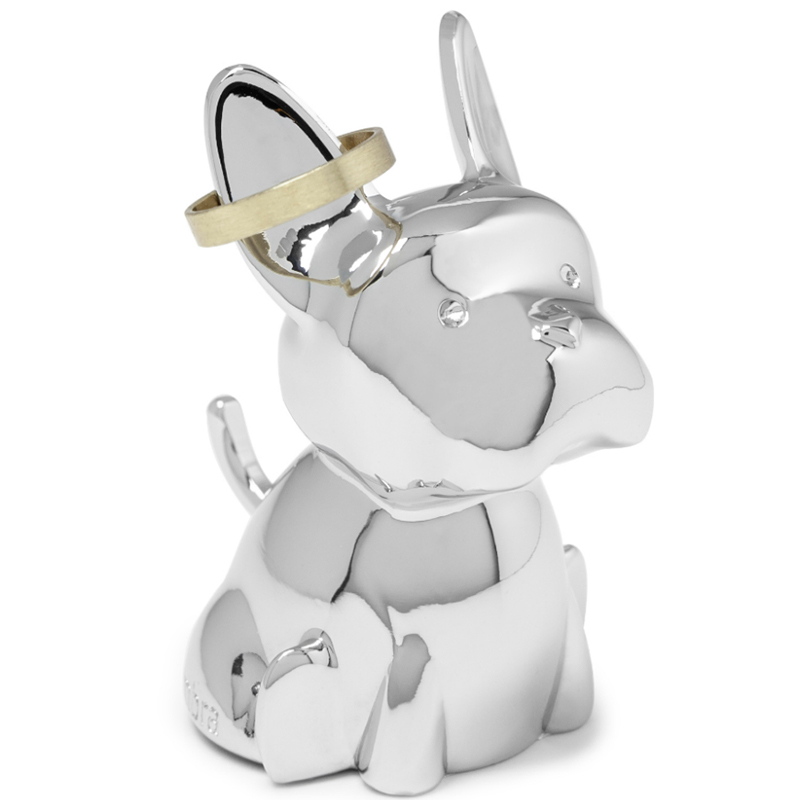 

Подставка для колец ZOOLA будьдог хром, Серебряный