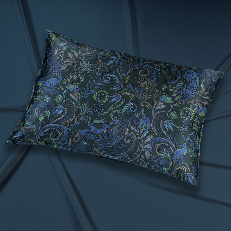 Наволочка Mollen Русские композиторы Утро в темно-бирюзовом 50х70см