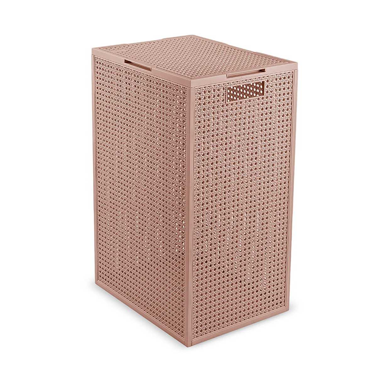Корзина для белья Curver Kaya 38x29x58,5см, цвет розовый