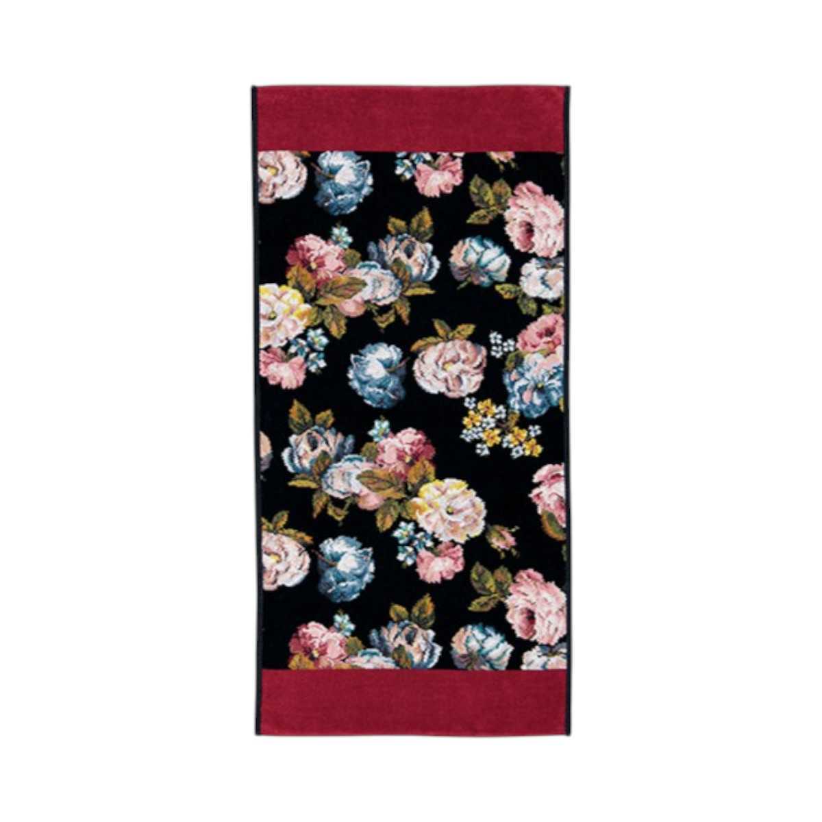 Полотенце Feiler Rose Dream 50x100см, бордо