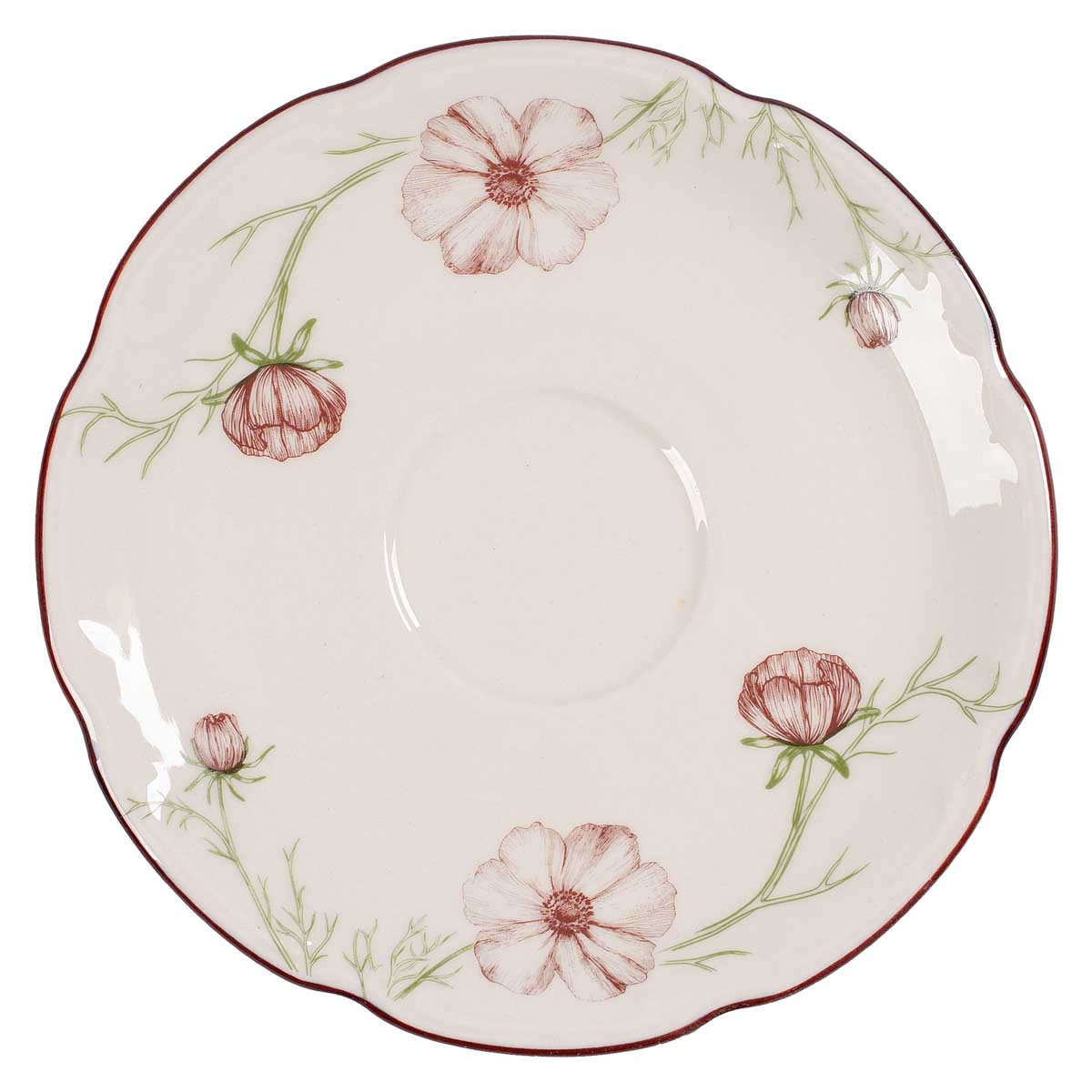 Чайная пара Дымов Керамика Космея утро 07.00