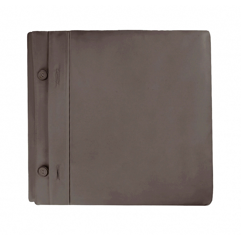 Комплект постельного белья евро Mollen Premier, кофейный