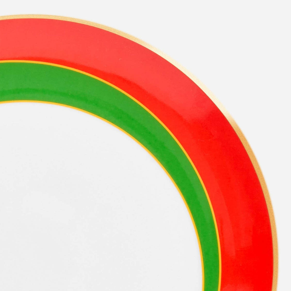 Тарелка обеденная Domique Joyware Green and Red